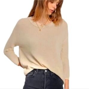 WILFRED Balzac Cashmere Silk Blend Sweater Size Small Aritzia
